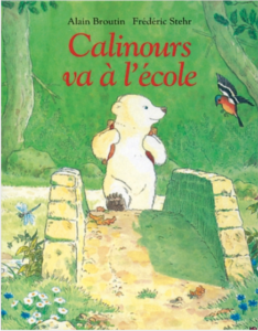 couverture de l'album calinours va à l'école